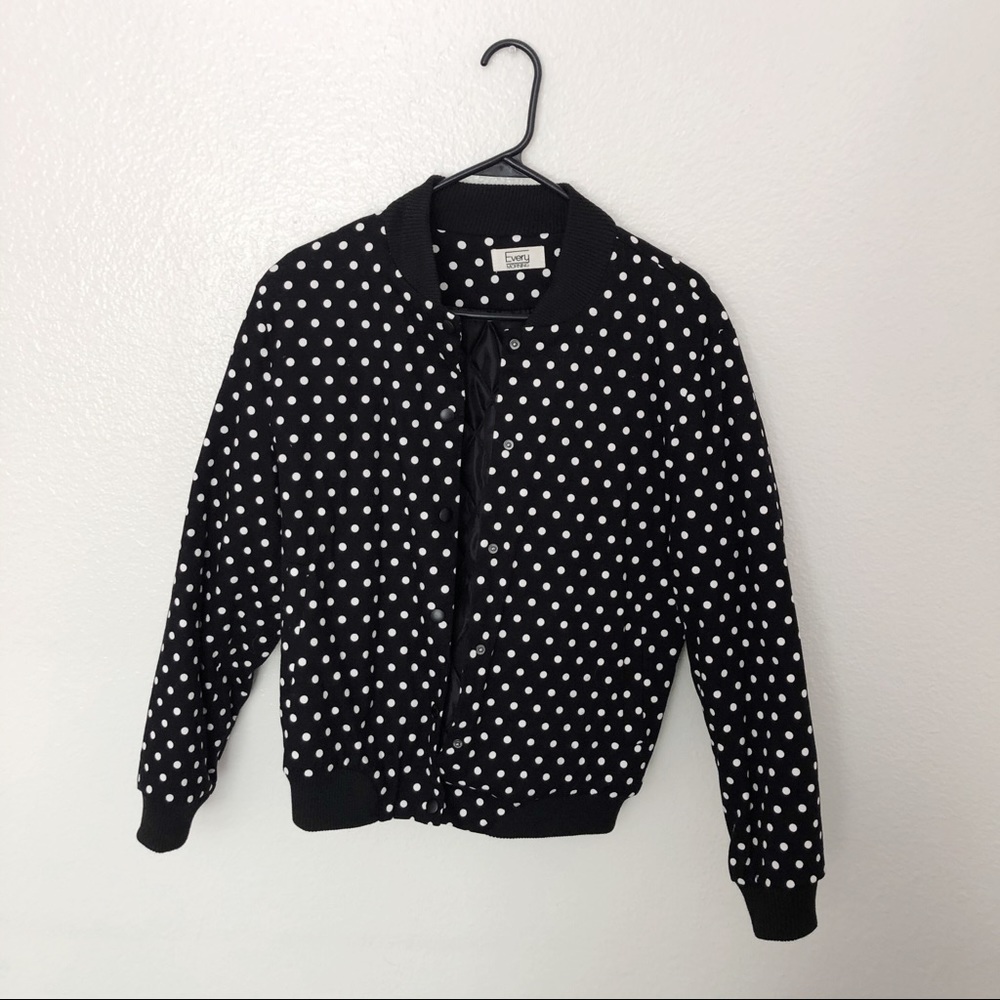 🐼Polka Dots Bomber Jacket 🐼